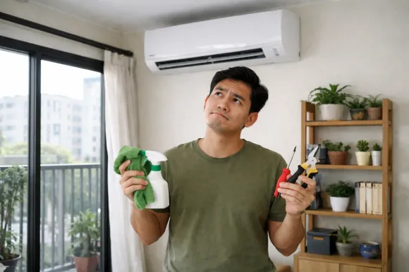 Vệ Sinh Hay Sửa Máy Lạnh? Cách Phân Biệt Để Không Gọi Thợ Sai Lúc