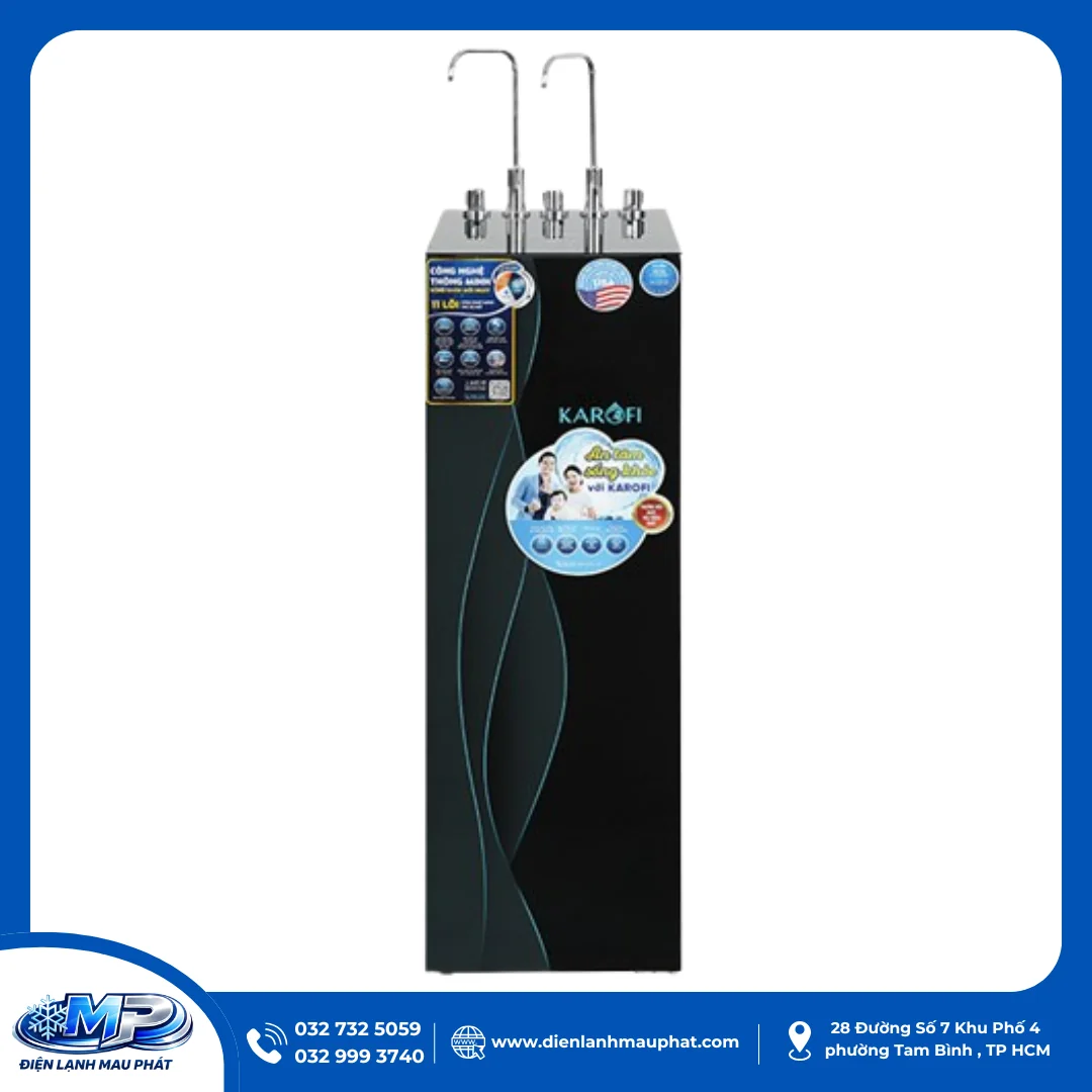 Máy lọc nước RO nóng nguội lạnh Karofi KAD-X68